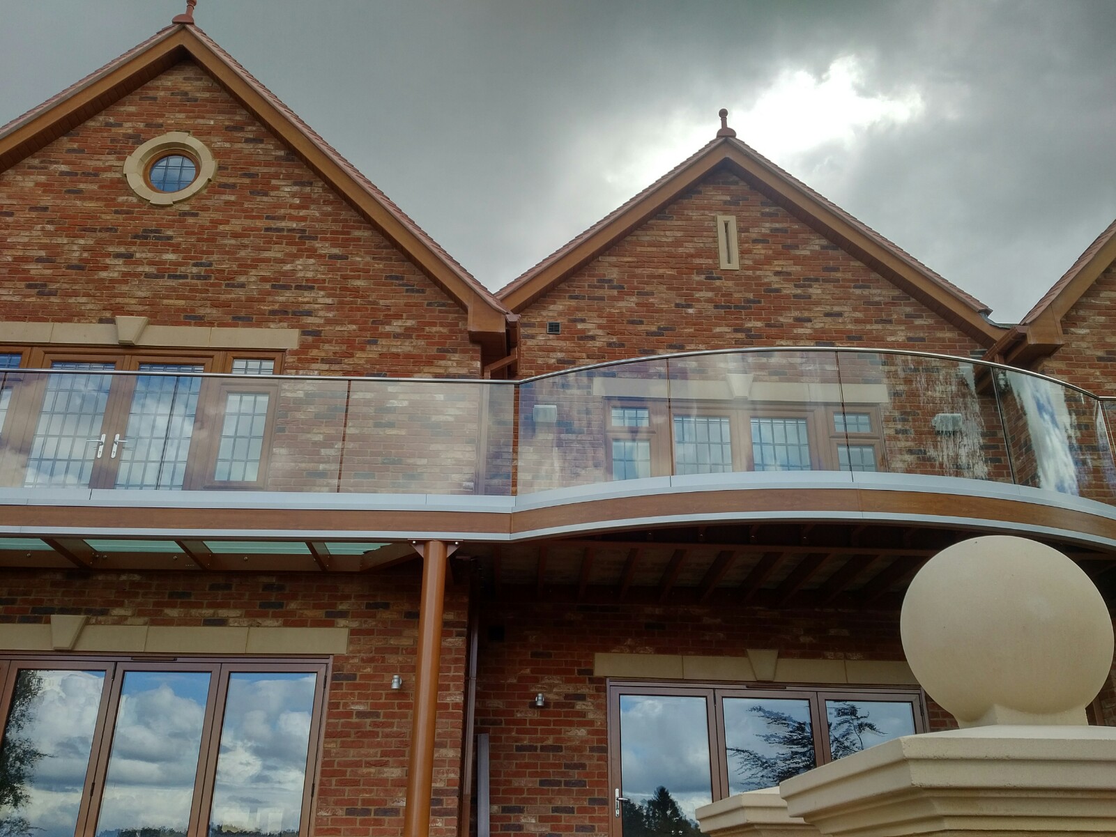 Aluminium Frameless Glass Balustrade